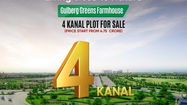 4 kanal farmhouse in gulberg greens islamabad block-D